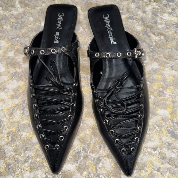 Jeffrey Campbell Jaskier Corset Flats - Picture 11 of 15